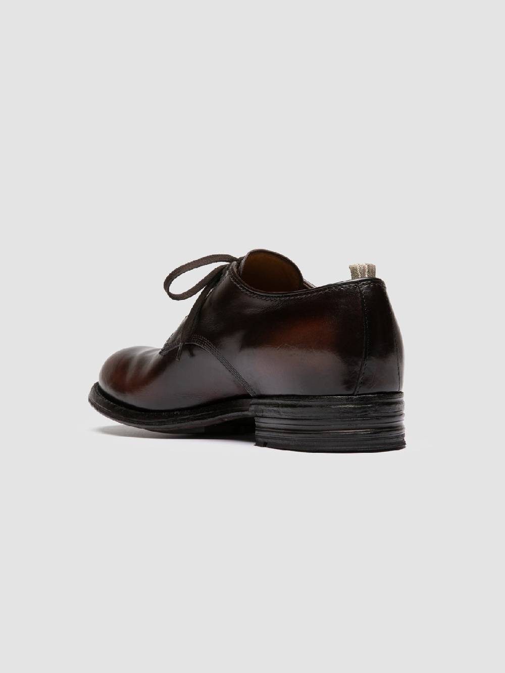 Officine Creative ADMIRAL 001 Derby in Pelle Marrone Shopping Online