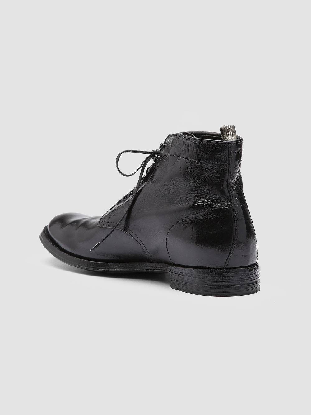 Officine Creative ANATOMIA 013 Stivaletti in Pelle Nera Offerta