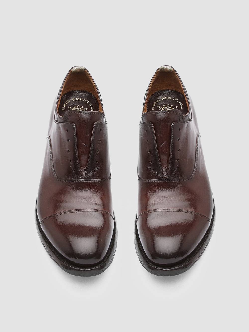 Officine Creative ANATOMIA 015 Oxford in Pelle Marrone Outlet