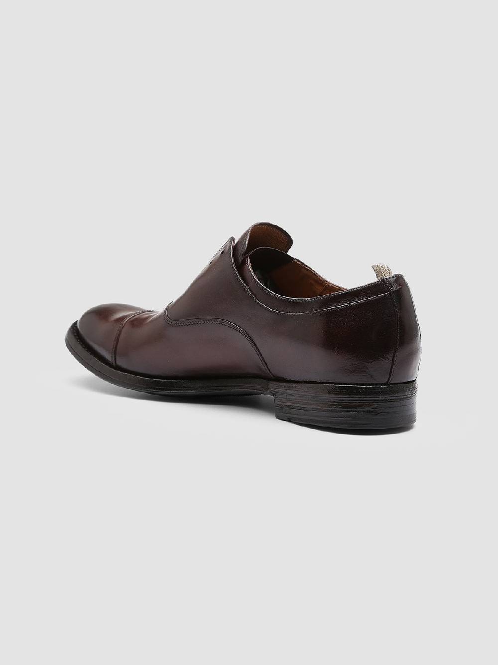Officine Creative ANATOMIA 015 Oxford in Pelle Marrone Outlet