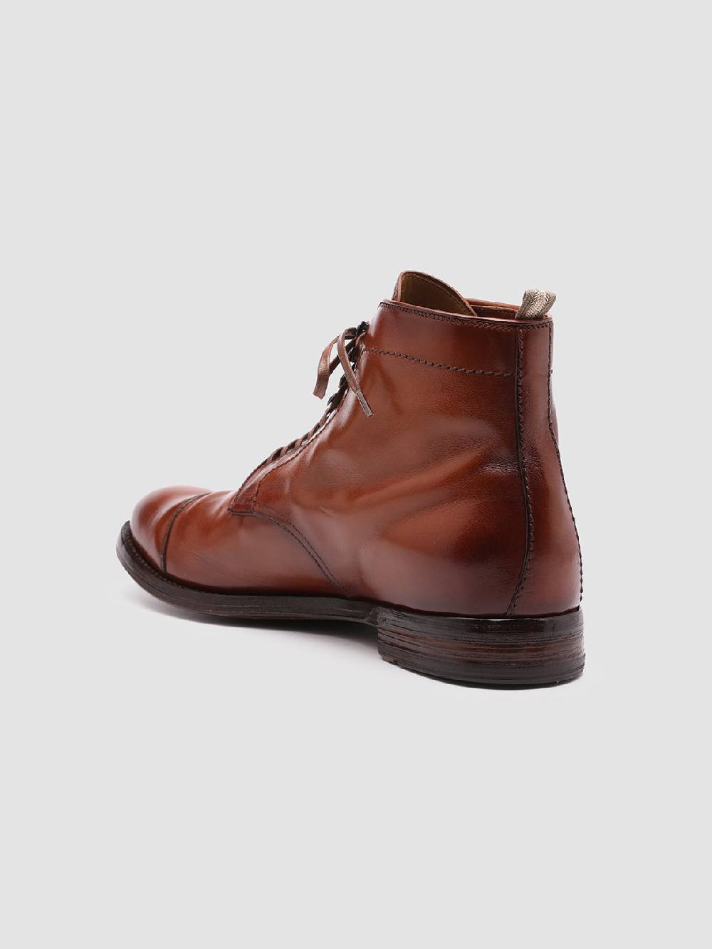 Officine Creative ANATOMIA 016 Stivaletti in Pelle Marrone Saldi