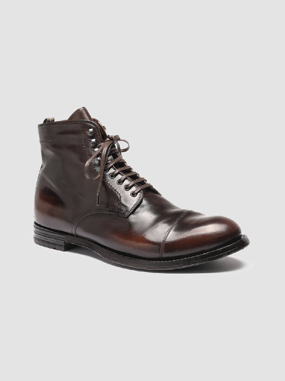 Officine Creative ANATOMIA 016 Stivaletti in Pelle Marrone Offerte