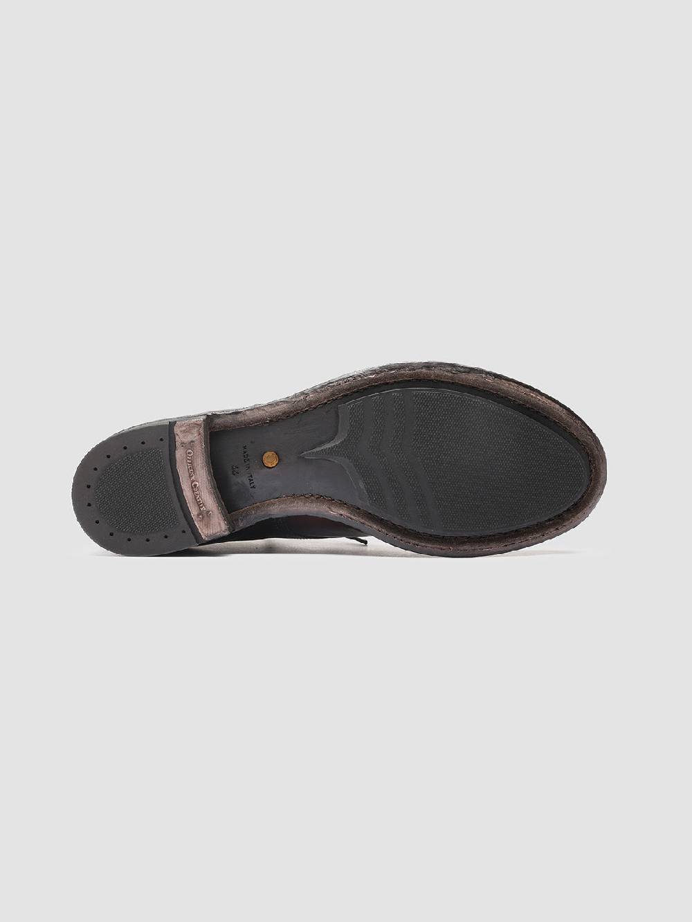 Officine Creative ANATOMIA 016 Stivaletti in Pelle Bordeaux Hotsell
