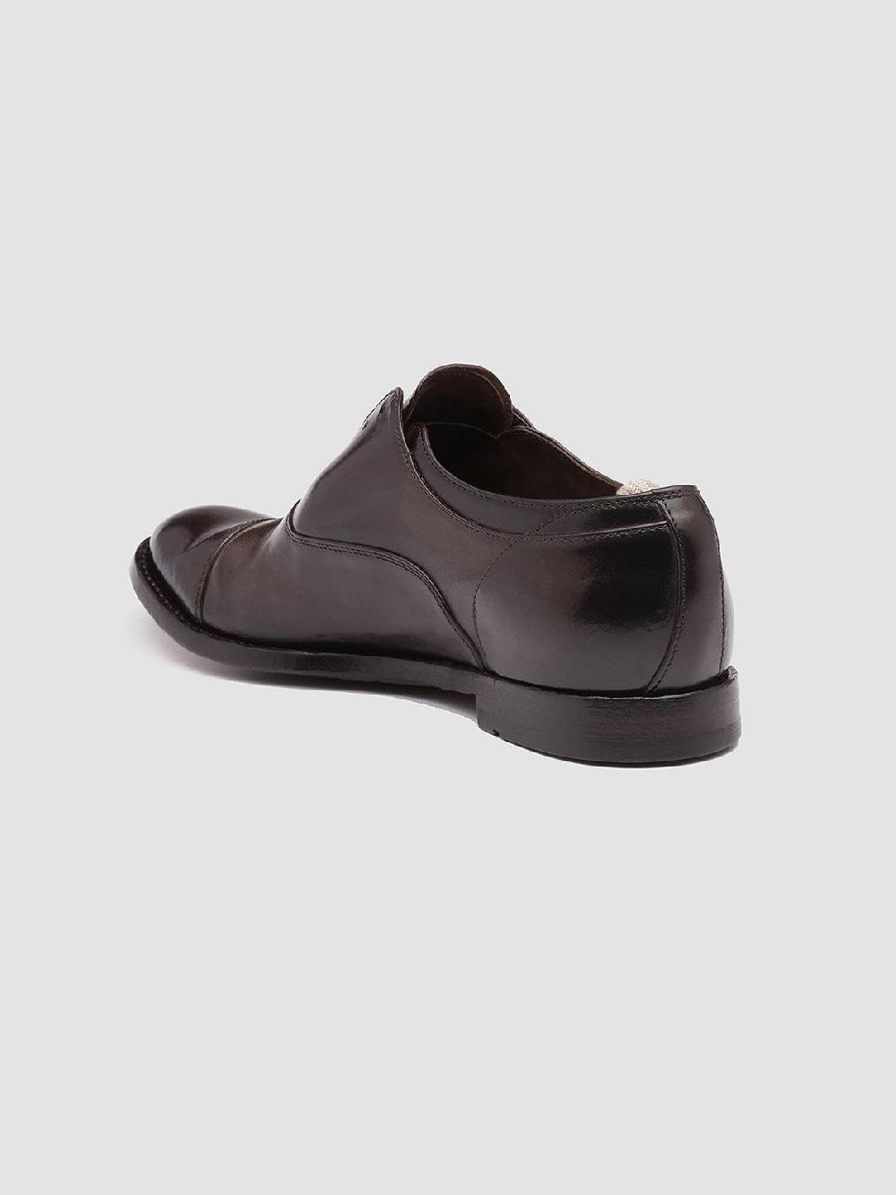 Officine Creative ANATOMIA 08 Oxford in Pelle Marrone Vendita Calda