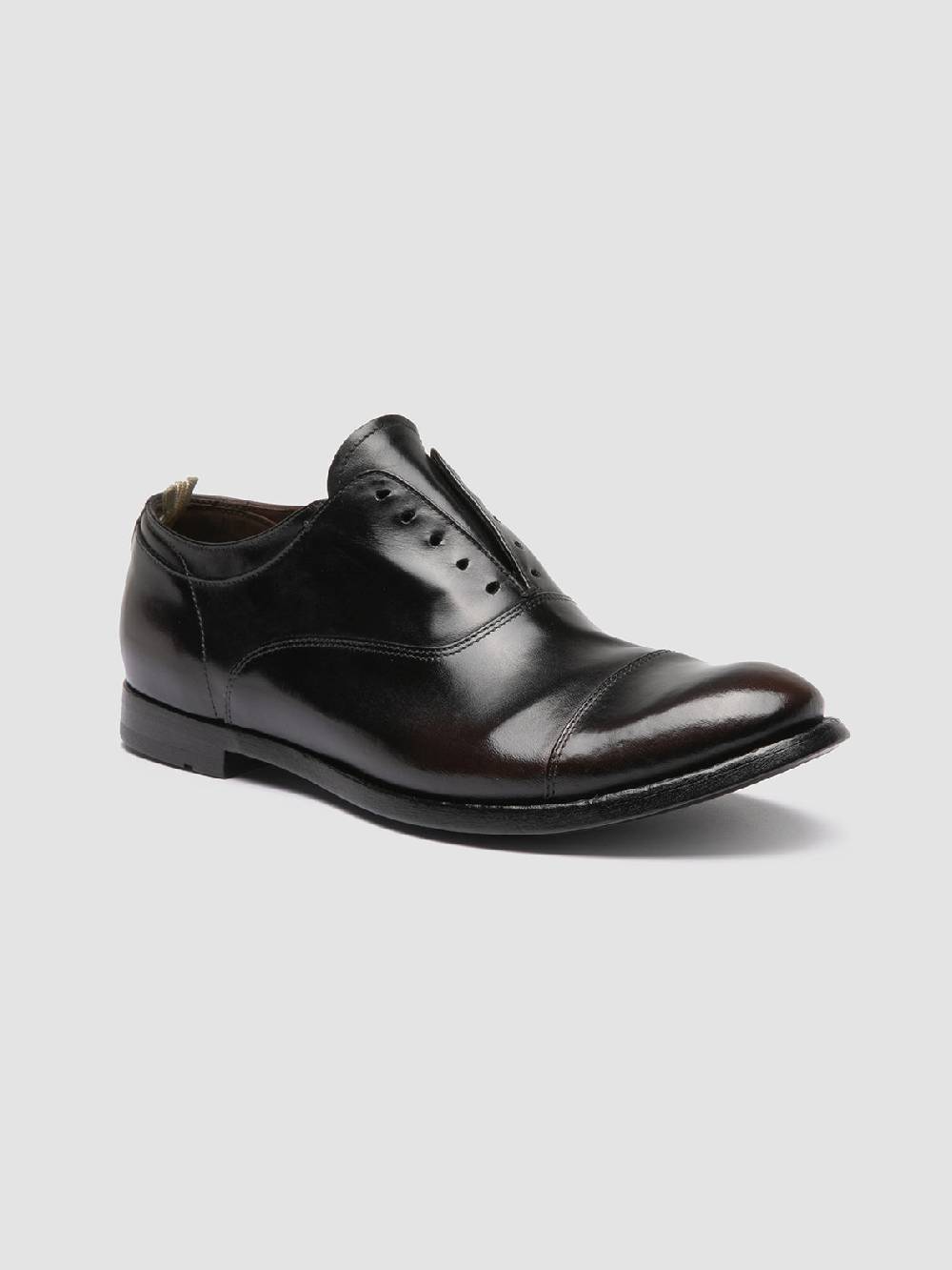 Officine Creative ANATOMIA 08 Oxford in Pelle Marrone Vendita Economica