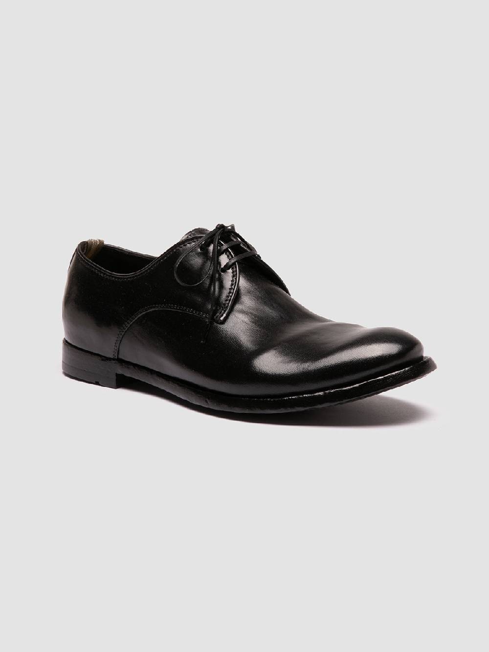 Officine Creative ANATOMIA 87 Scarpe Derby in Pelle Nera Negozio
