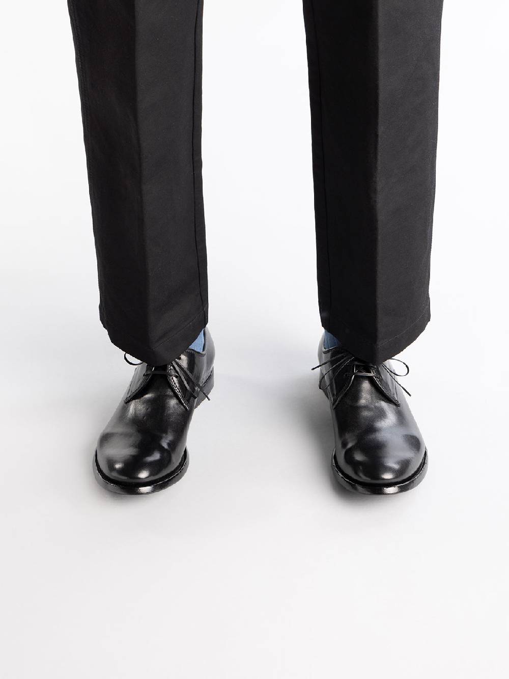 Officine Creative ANATOMIA 87 Scarpe Derby in Pelle Nera Negozio