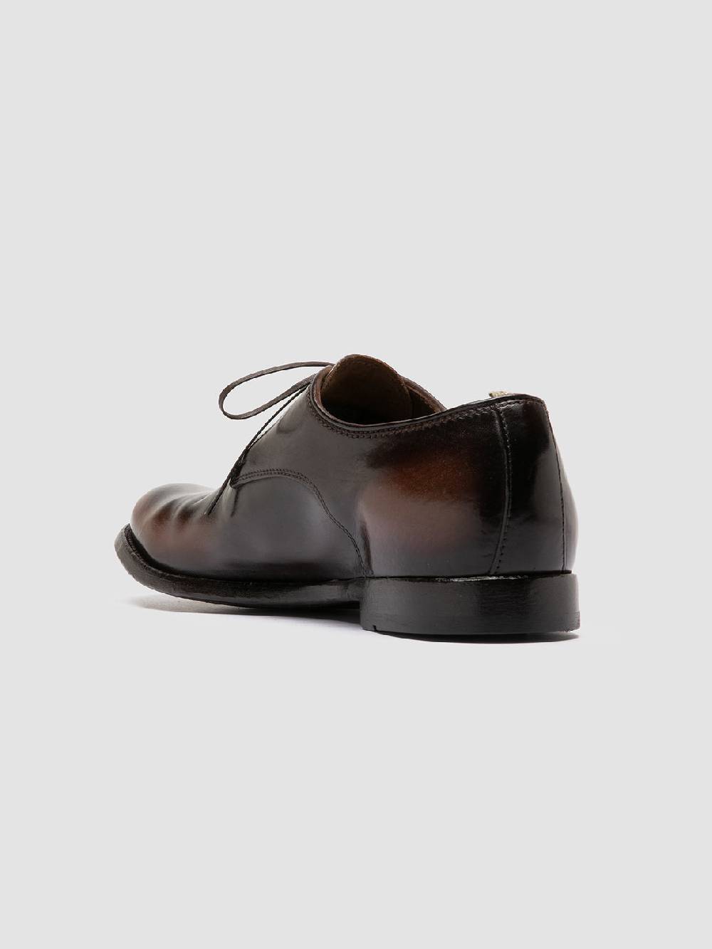 Officine Creative ANATOMIA 87 Scarpe Derby in Pelle Marrone In Saldo