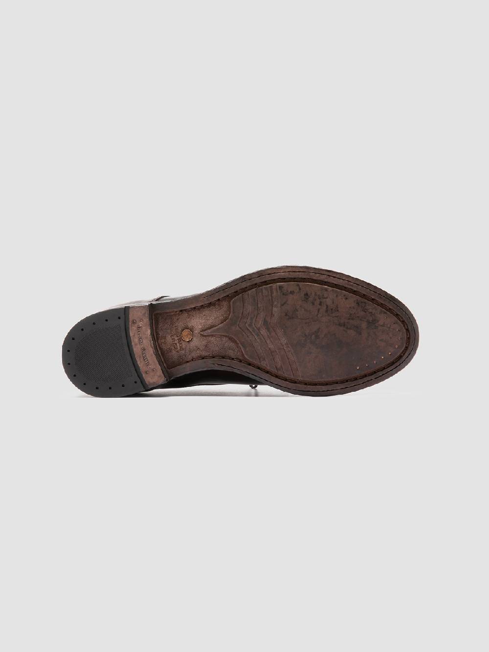 Officine Creative ANATOMIA 87 Scarpe Derby in Pelle Marrone In Saldo