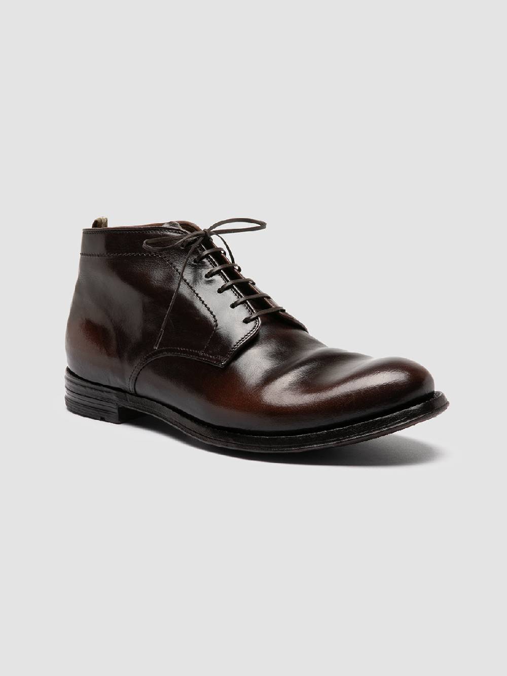 Officine Creative ANATOMIA 88 Stivali Chukka in Pelle Marrone Moda