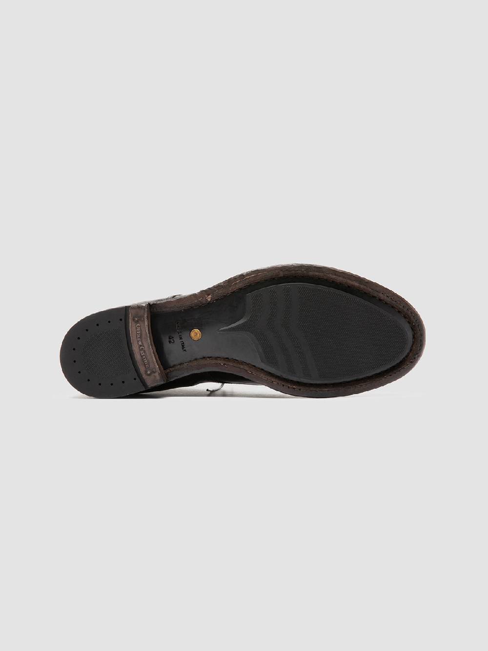 Officine Creative ANATOMIA 88 Stivali Chukka in Pelle Marrone Moda