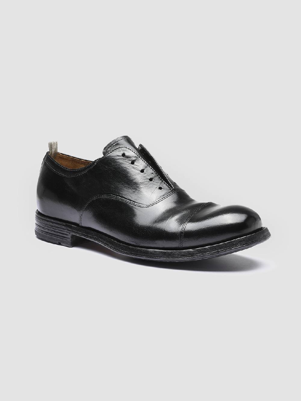 Officine Creative BALANCE 006 Oxford in Pelle Nera Spedizione gratuita