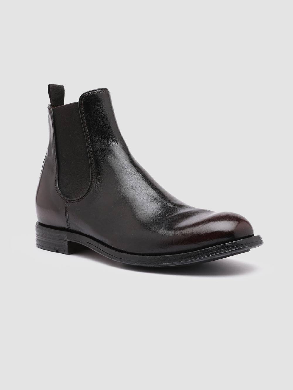 Officine Creative BALANCE 008 Stivaletti Chelsea in Pelle Nera Sconto di tempo limitato
