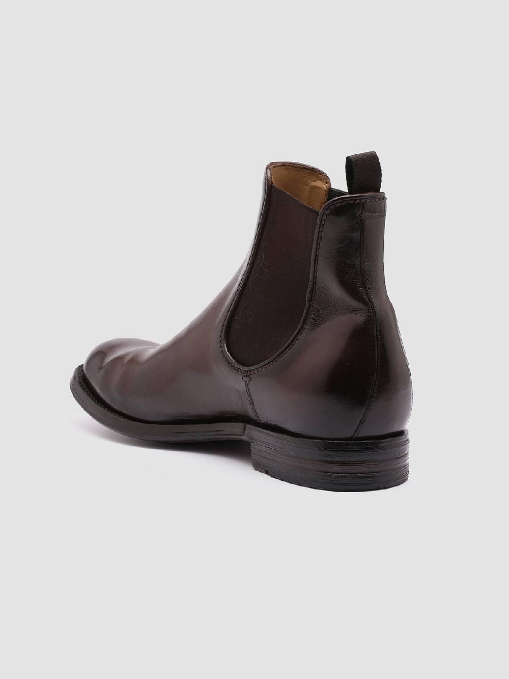 Officine Creative BALANCE 008 Stivaletti Chelsea in Pelle Marrone Negozio online di fabbrica