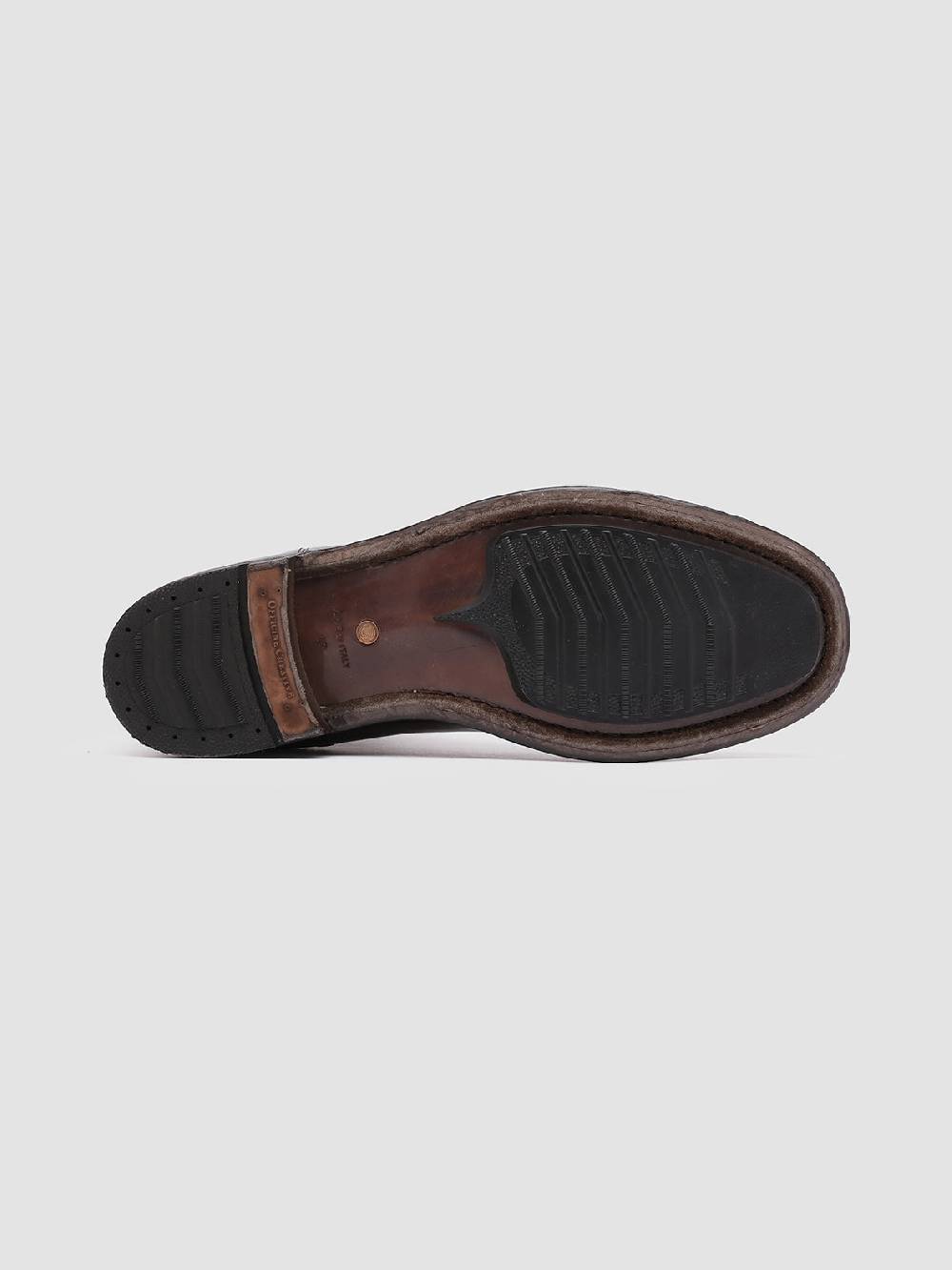 Officine Creative BALANCE 008 Stivaletti Chelsea in Pelle Marrone Negozio online di fabbrica