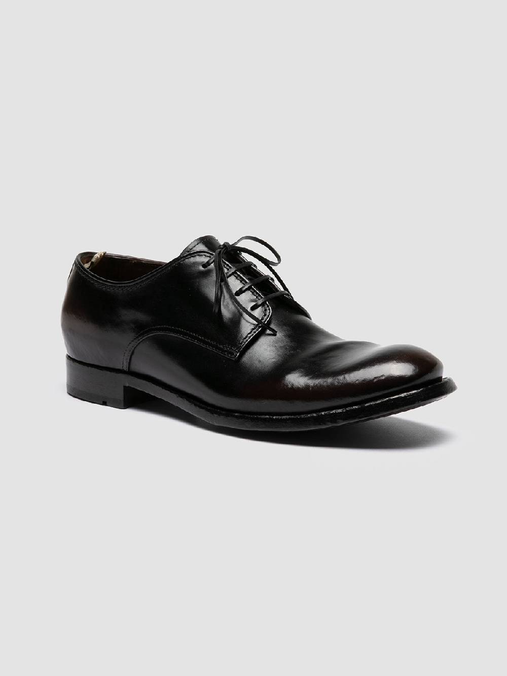 Officine Creative BALANCE 015 Scarpe Derby in Pelle Marrone Comprare a buon mercato