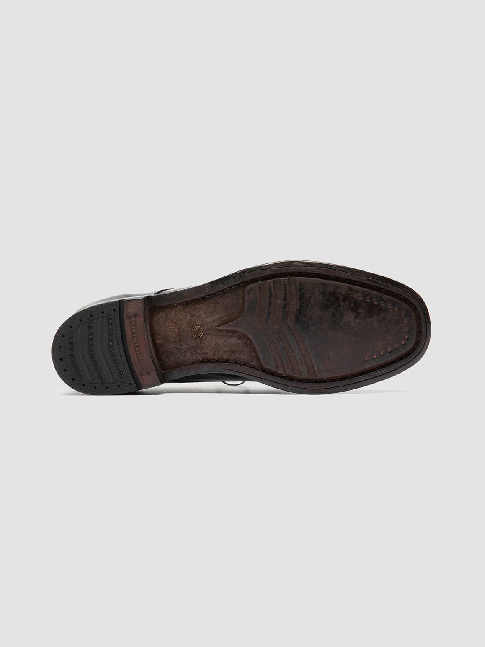 Officine Creative BALANCE 015 Scarpe Derby in Pelle Marrone Comprare a buon mercato