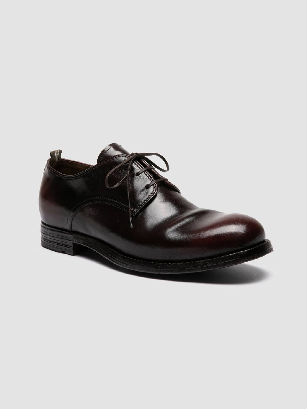 Officine Creative BALANCE 019 Derby in Pelle Bordeaux Shopping online