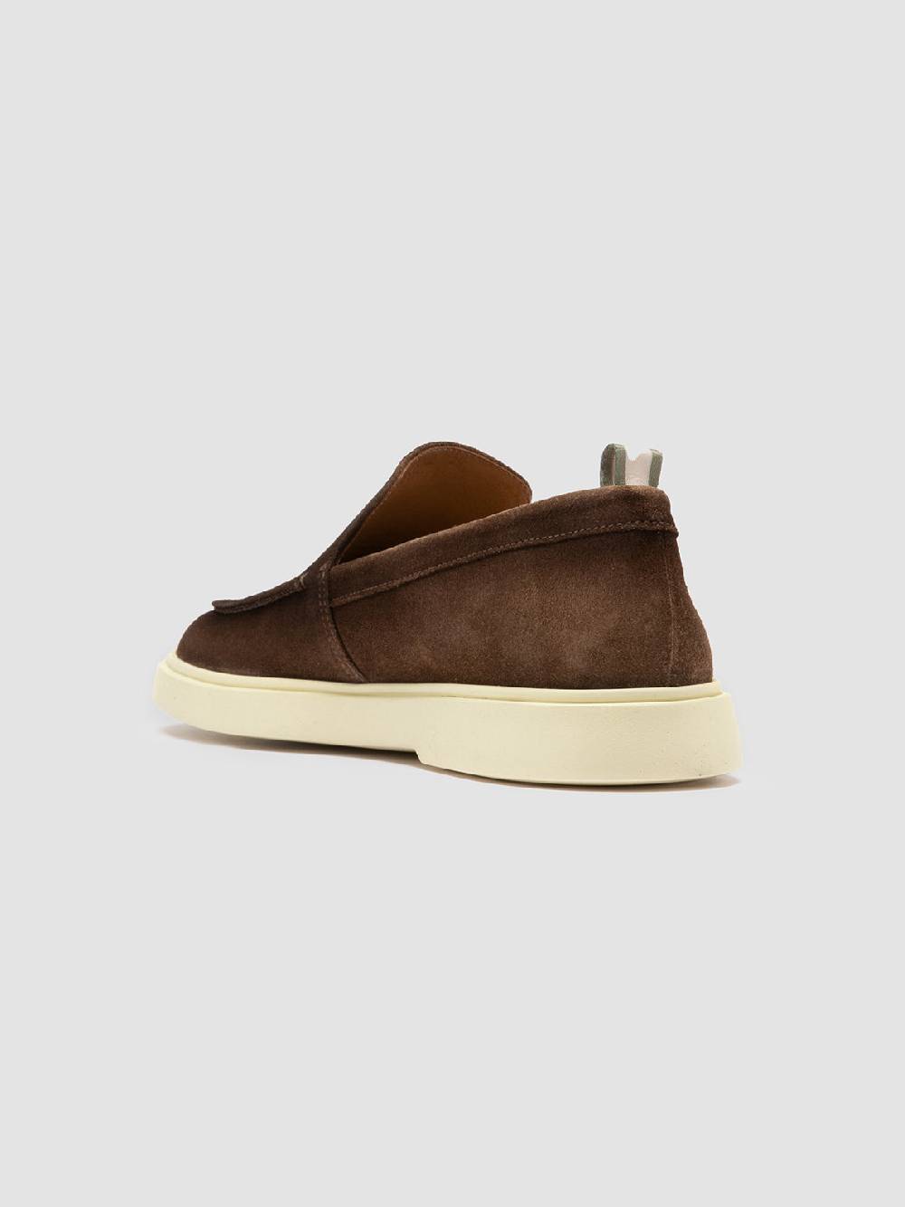 Officine Creative BONES 002 Mocassini in Pelle Scamosciata Tortora Cyber Monday