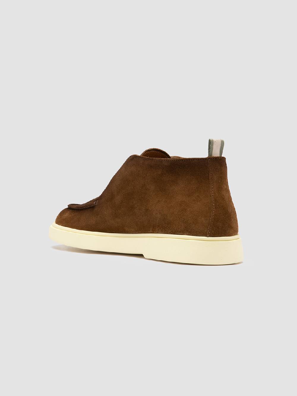 Officine Creative BONES 003 Stivaletti Chukka in Pelle Scamosciata Marrone Offerta natalizia