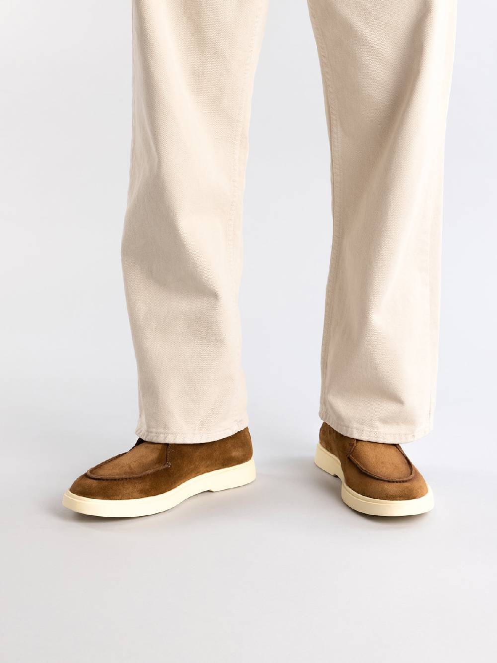 Officine Creative BONES 003 Stivaletti Chukka in Pelle Scamosciata Marrone Offerta natalizia