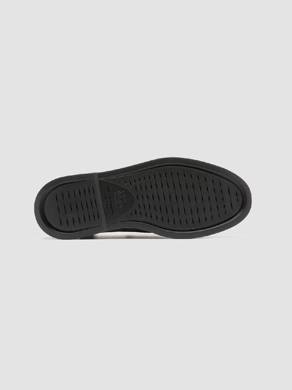 Officine Creative BONES 010 Stivali Chukka in Pelle Scamosciata Blu Offerta Giorno del Papà
