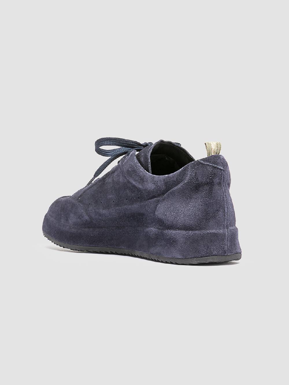 Officine Creative ACE 016 Sneaker in Pelle Scamosciata Blu Smaltimento dello stoccaggio