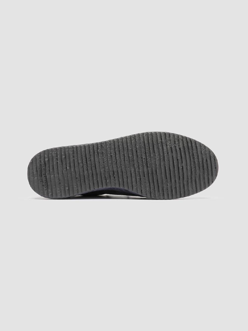 Officine Creative ACE 016 Sneaker in Pelle Scamosciata Blu Smaltimento dello stoccaggio