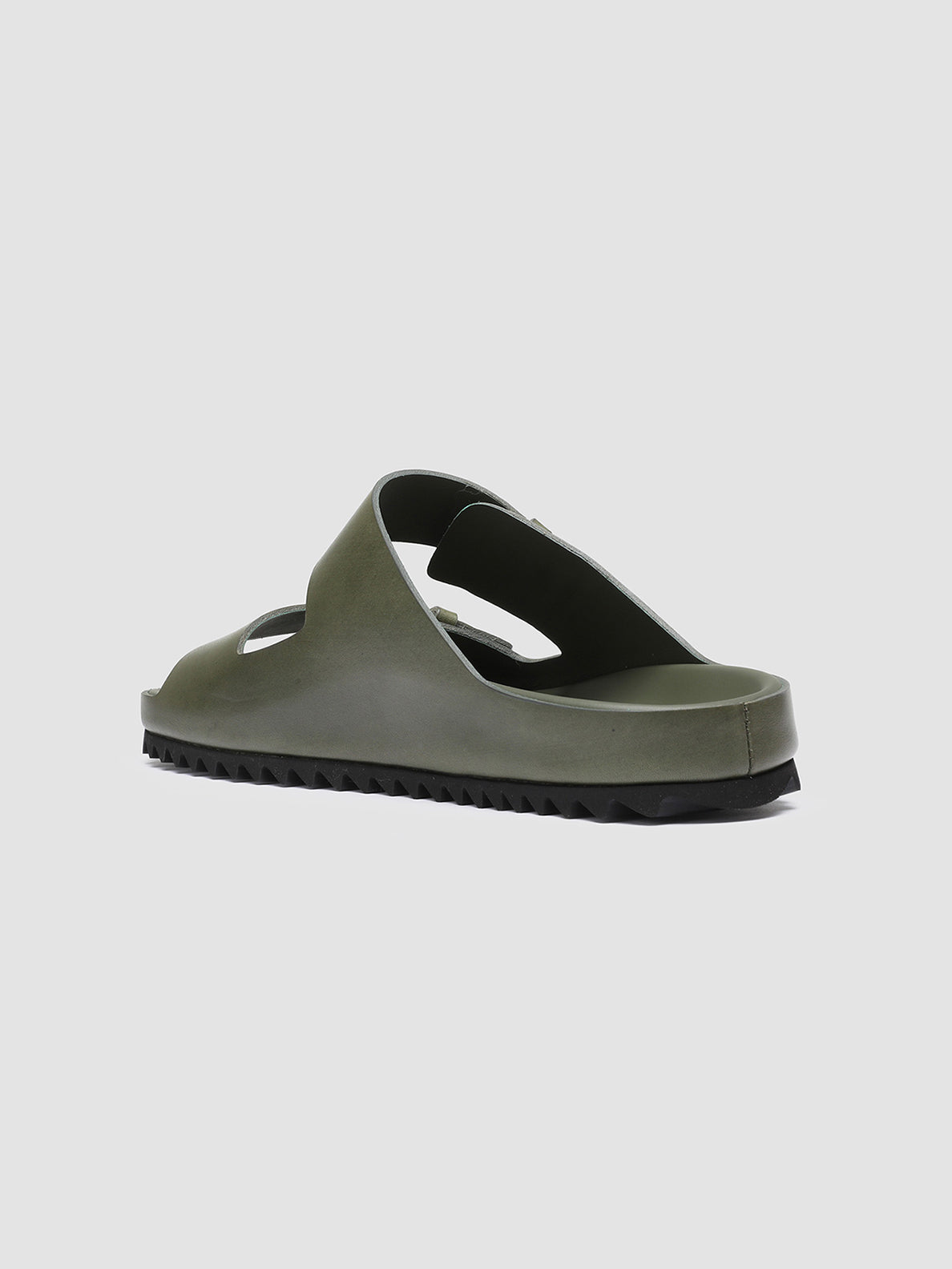 Officine Creative AGORÀ 002 Sandali in Pelle Verde Offerta temporanea