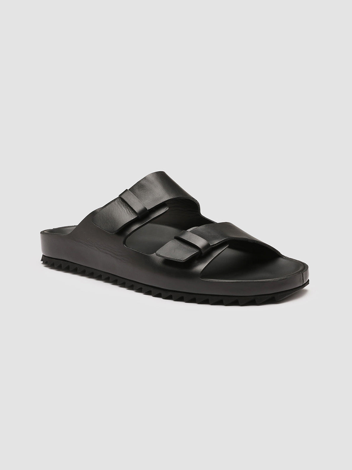 Officine Creative AGORA' 002 Sandali in Pelle Nera Lightning offer