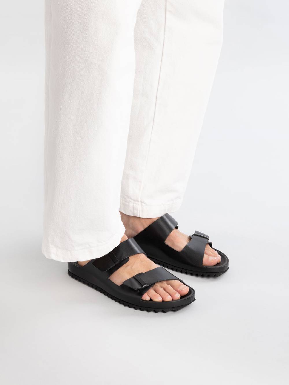 Officine Creative AGORA' 002 Sandali in Pelle Nera Lightning offer