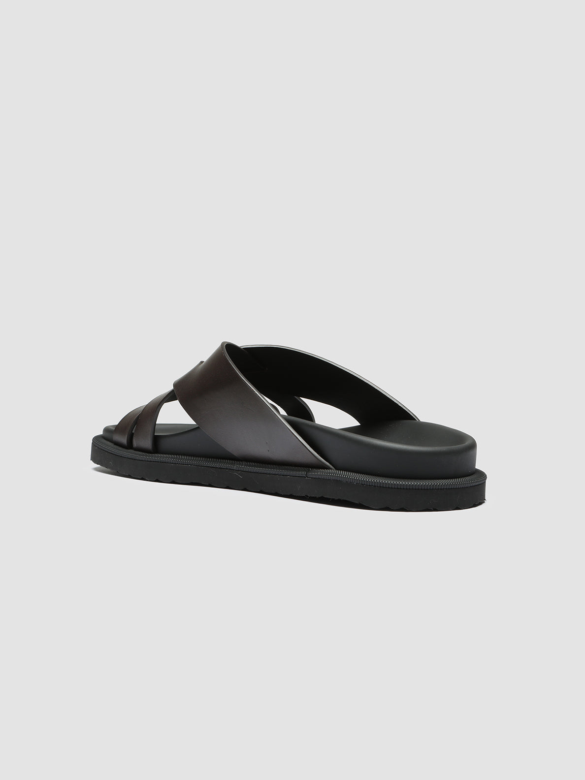 Officine Creative CHARRAT 003 Sandali in Pelle Marrone Comprane uno, ottenene uno gratis