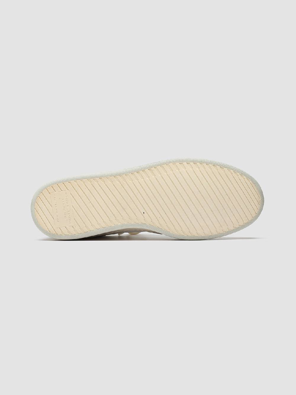 Officine Creative MAGIC 001 Sneakers in Pelle e Camoscio Bianco Enormi risparmi