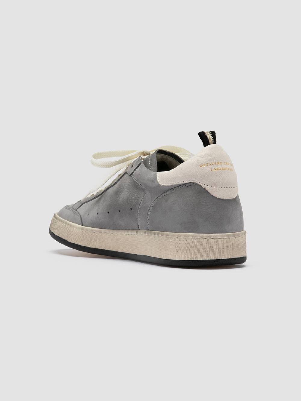 Officine Creative MAGIC 002 Sneakers Basse in Nabuk Grigio Ritorno libero