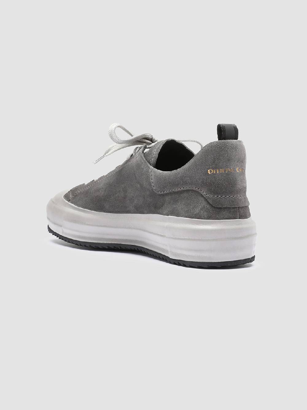 Officine Creative MES 009 Sneakers in Pelle Scamosciata Grigia Rilascio limitato