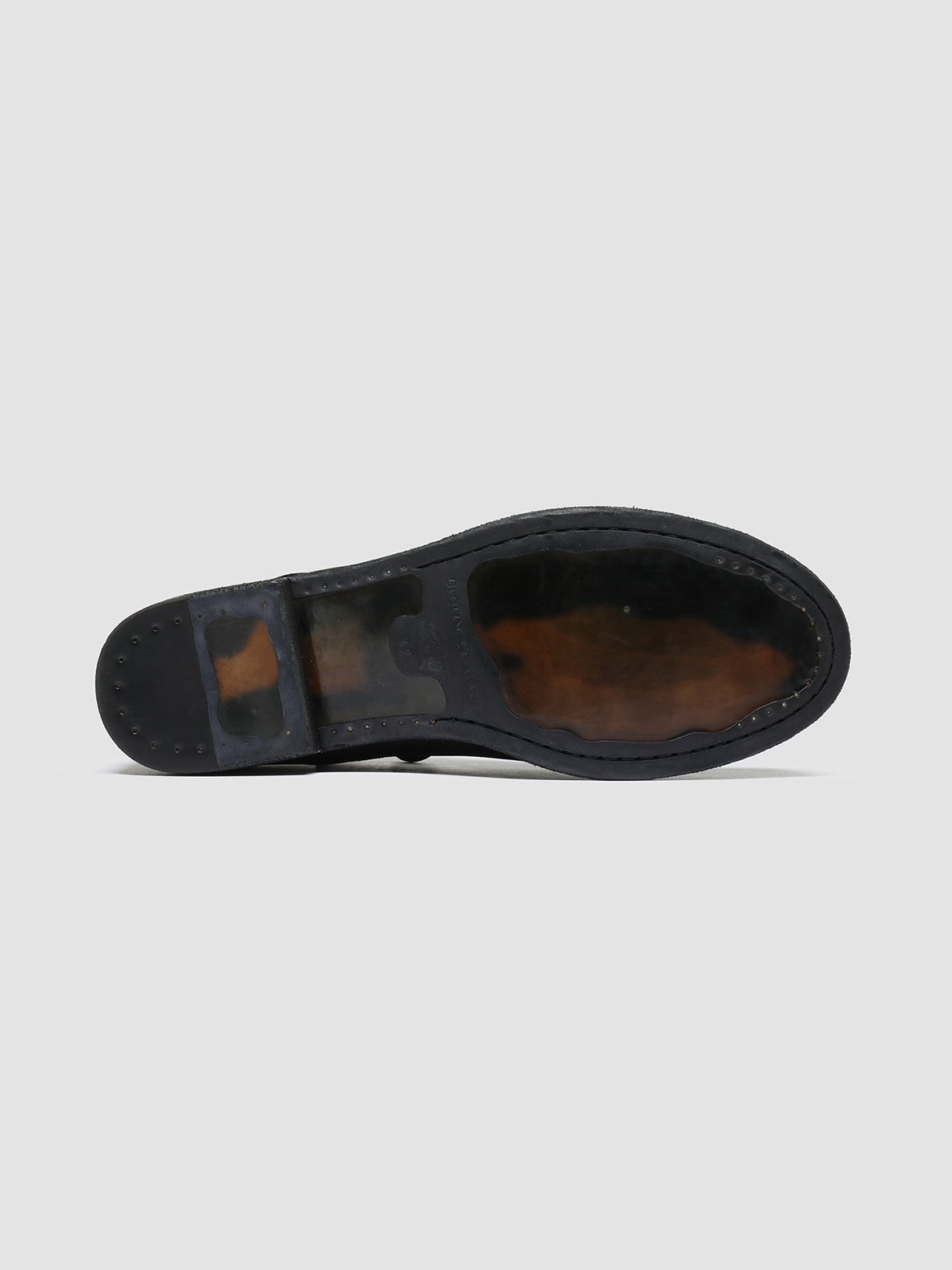 Officine Creative BUBBLE 003 Stivali in Pelle Nera con allacciatura Ultimo giorno
