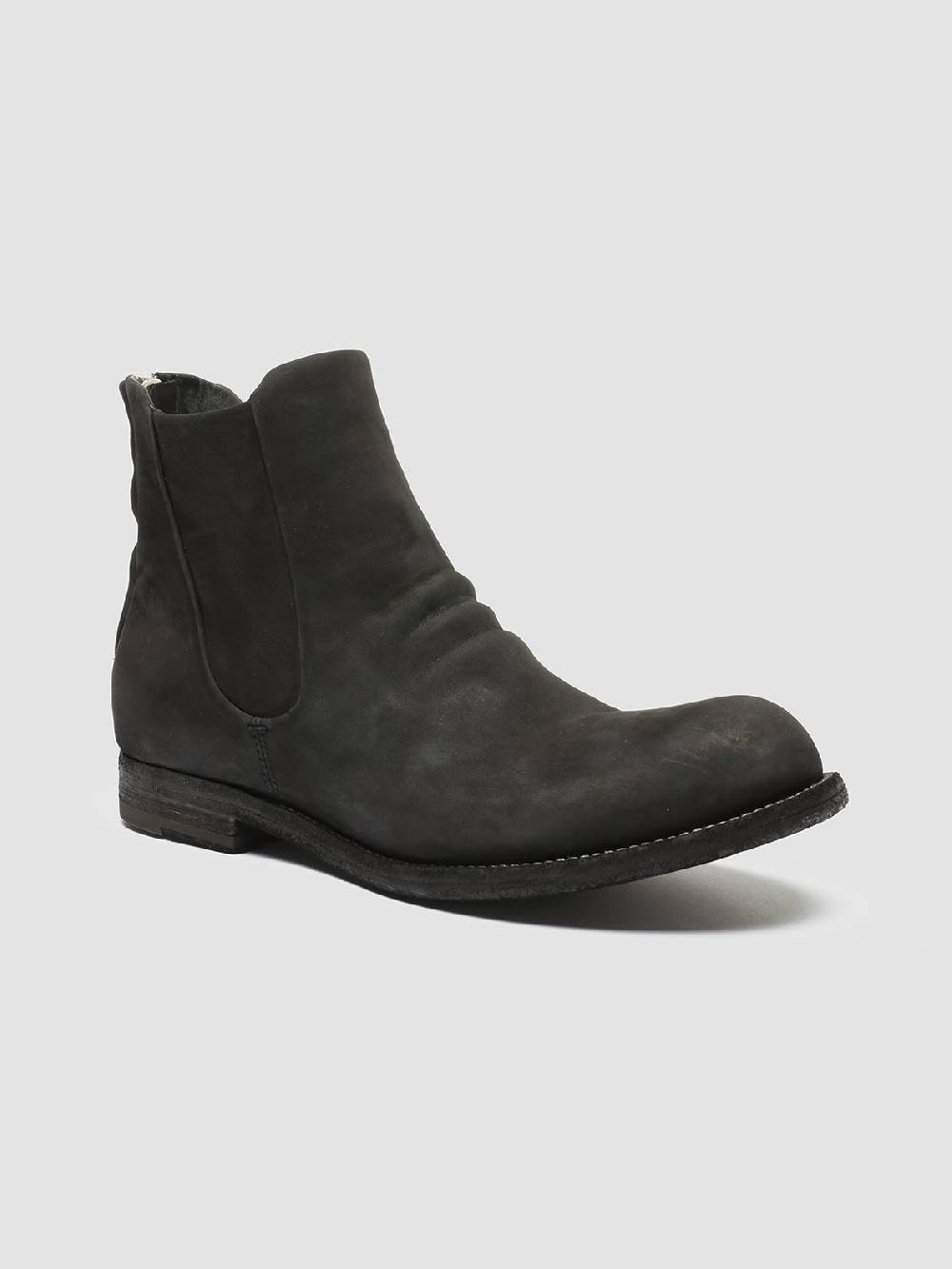 Officine Creative BUBBLE 029 Stivaletti in Pelle Scamosciata Nera Promozione temporanea