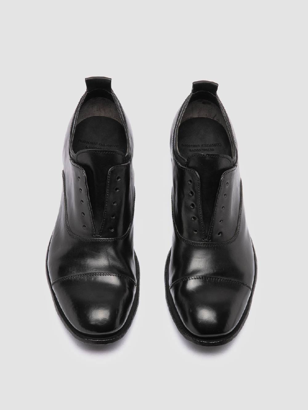 Officine Creative STEREO 001 Oxford in Pelle Nera Fino al 55% di sconto