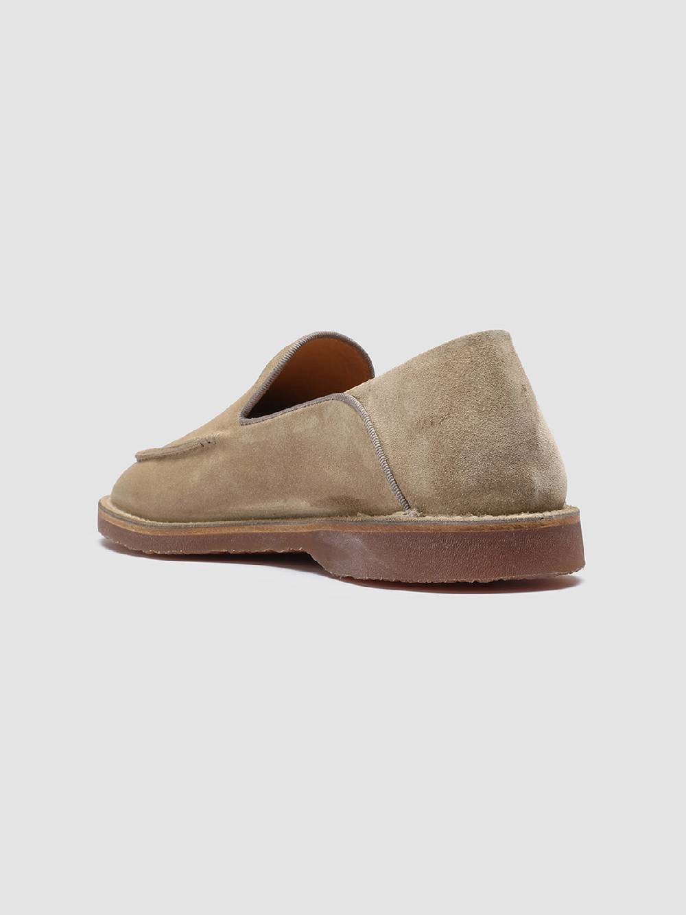 Officine Creative KENT 007 Mocassini in Pelle Scamosciata Marrone 50% di sconto per tempo limitato