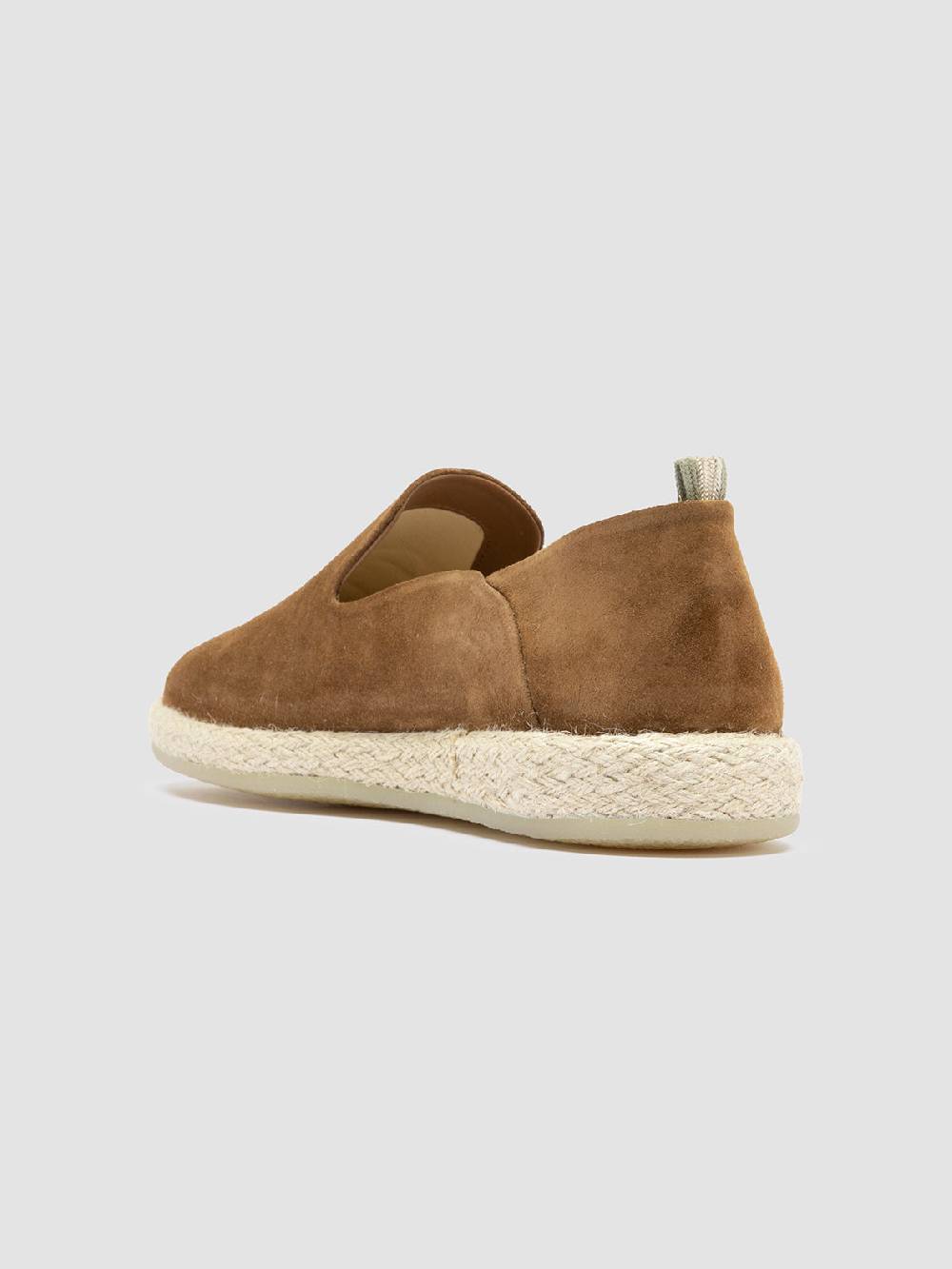 Officine Creative ROPED 002 Slip-on in Pelle Scamosciata Marrone Italy