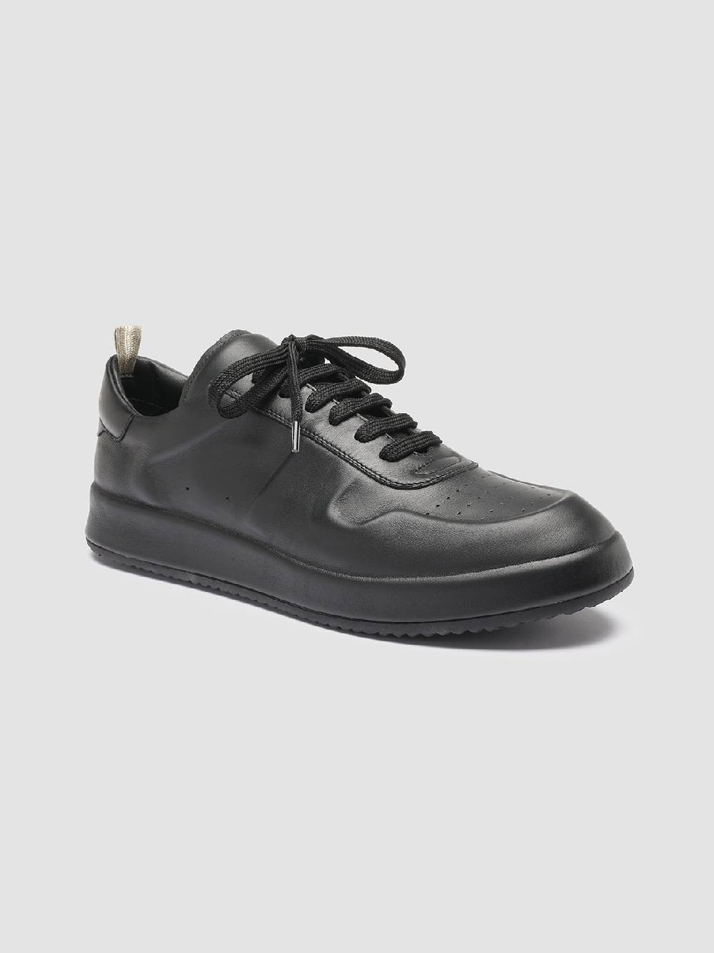 Officine Creative ACE 010 Sneakers in Pelle Nera Qualità