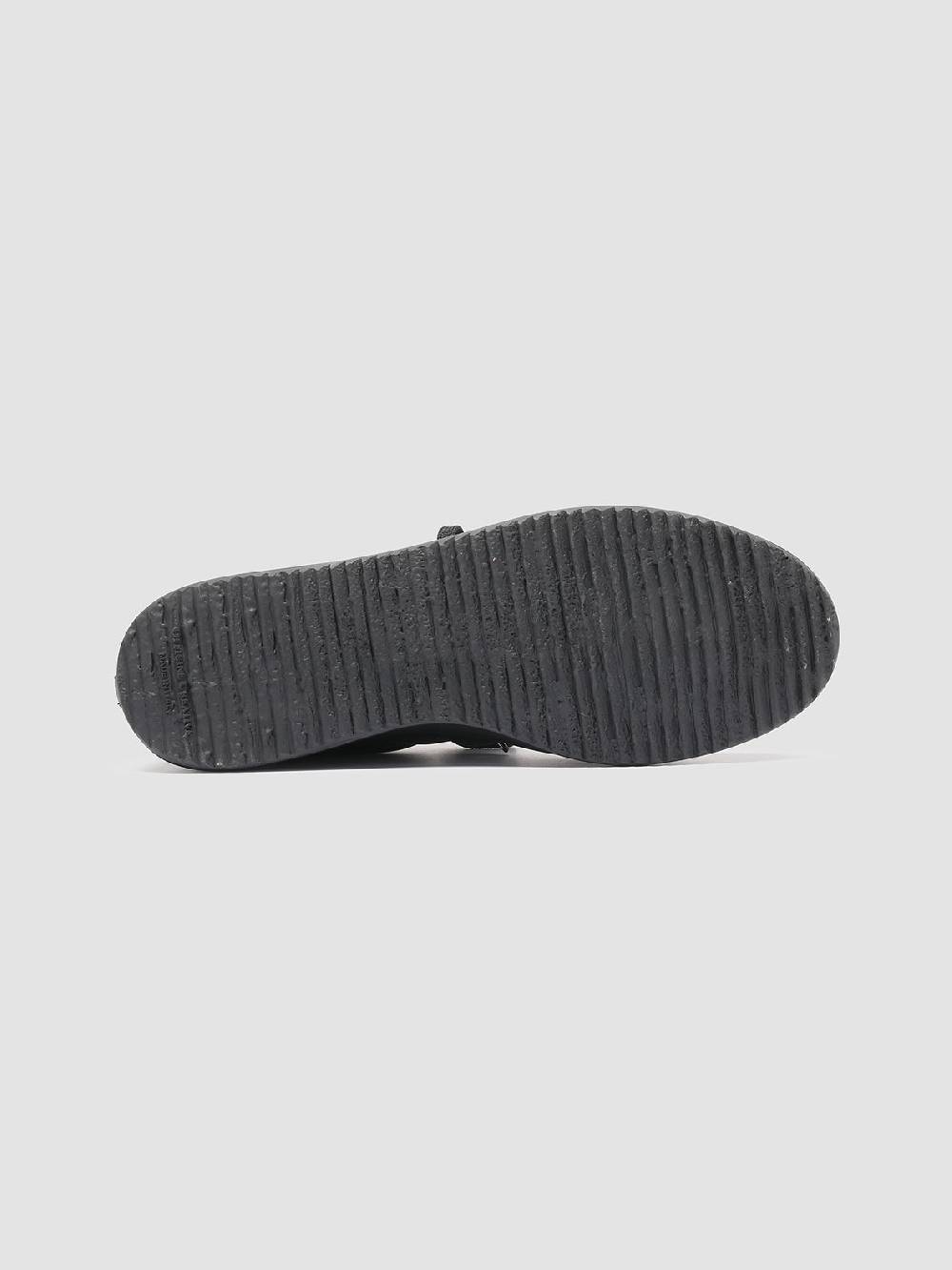 Officine Creative ACE 010 Sneakers in Pelle Nera Qualità