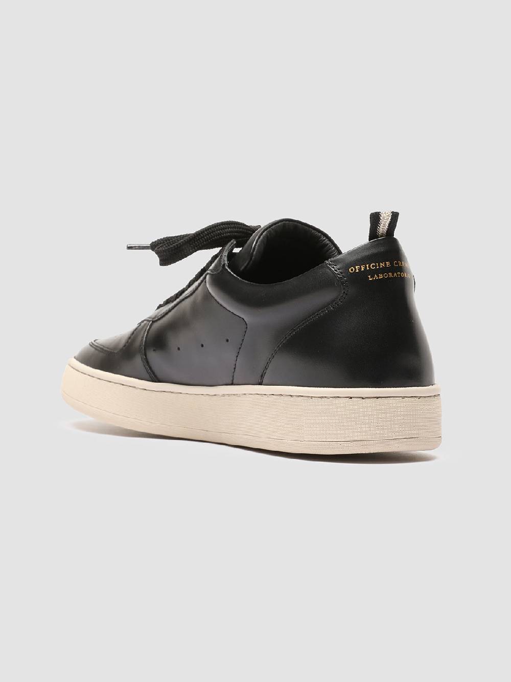 Officine Creative ASSET 001 Sneakers in Pelle Nera Promozione