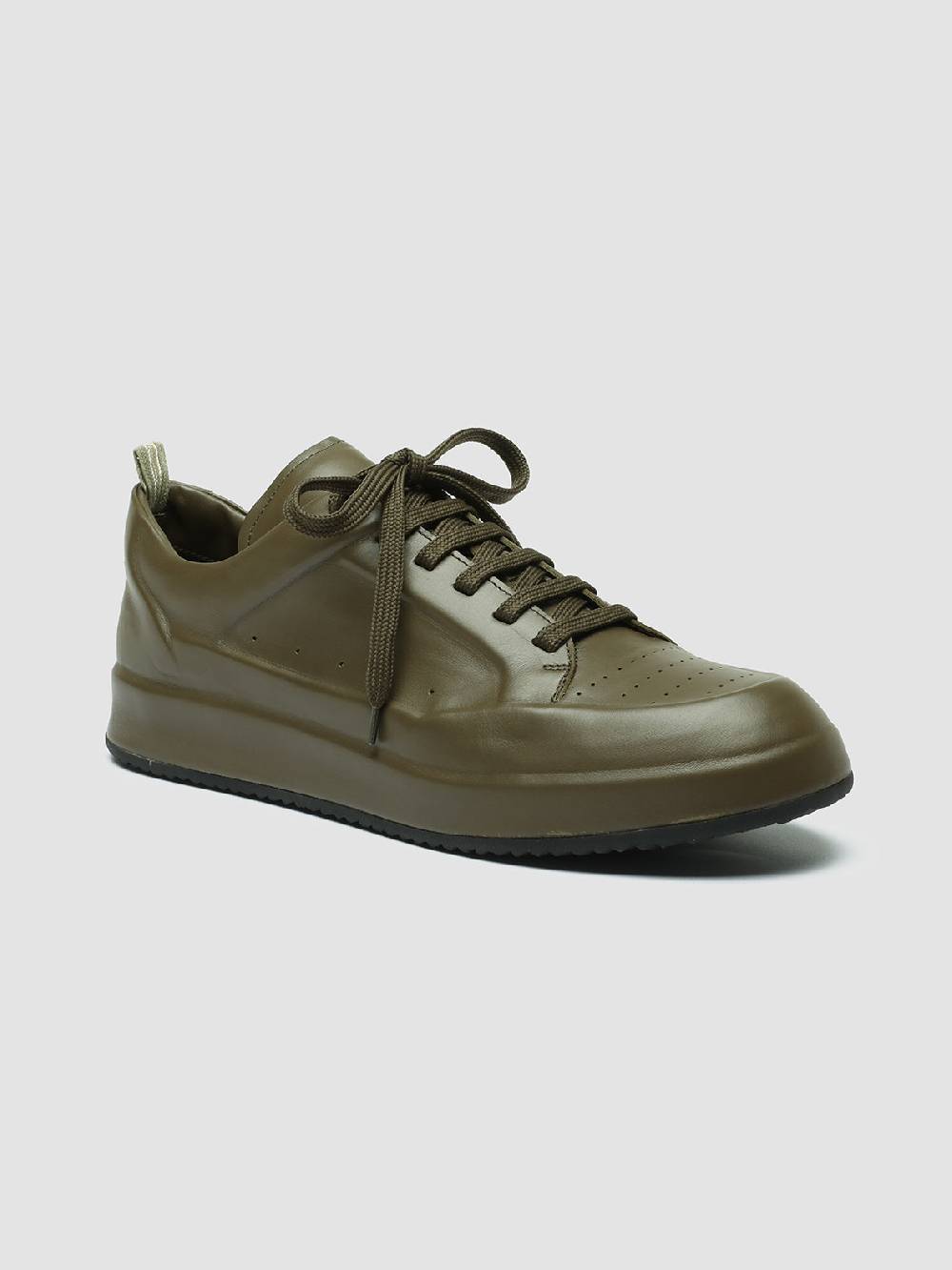 Officine Creative ACE 016 Sneaker in Pelle Verde Spedizione Gratuita