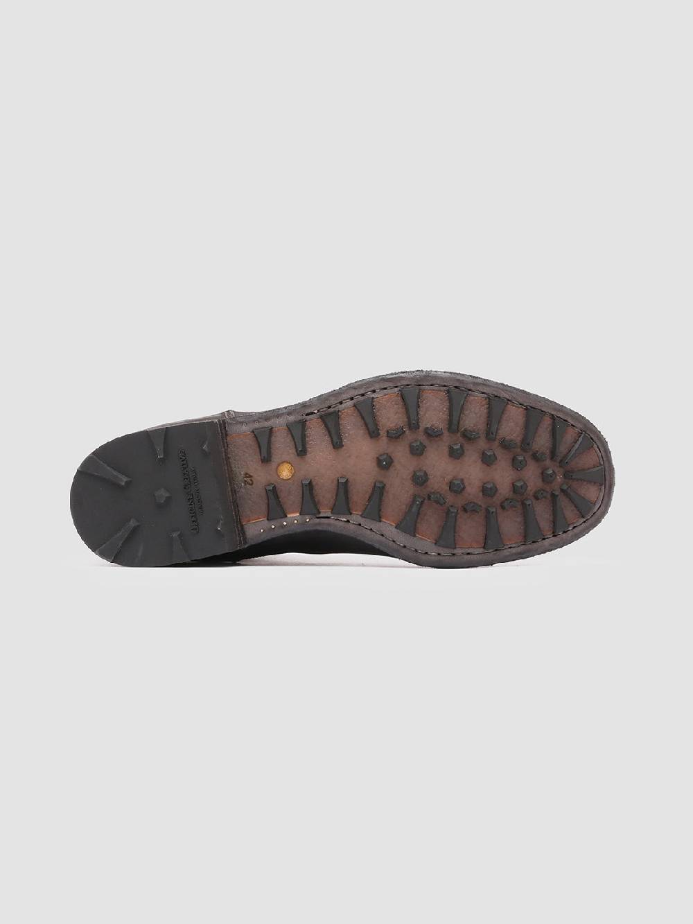 Officine Creative ARBUS 021 Stivaletti Chelsea in Pelle Grigia Soddisfazione Garantita