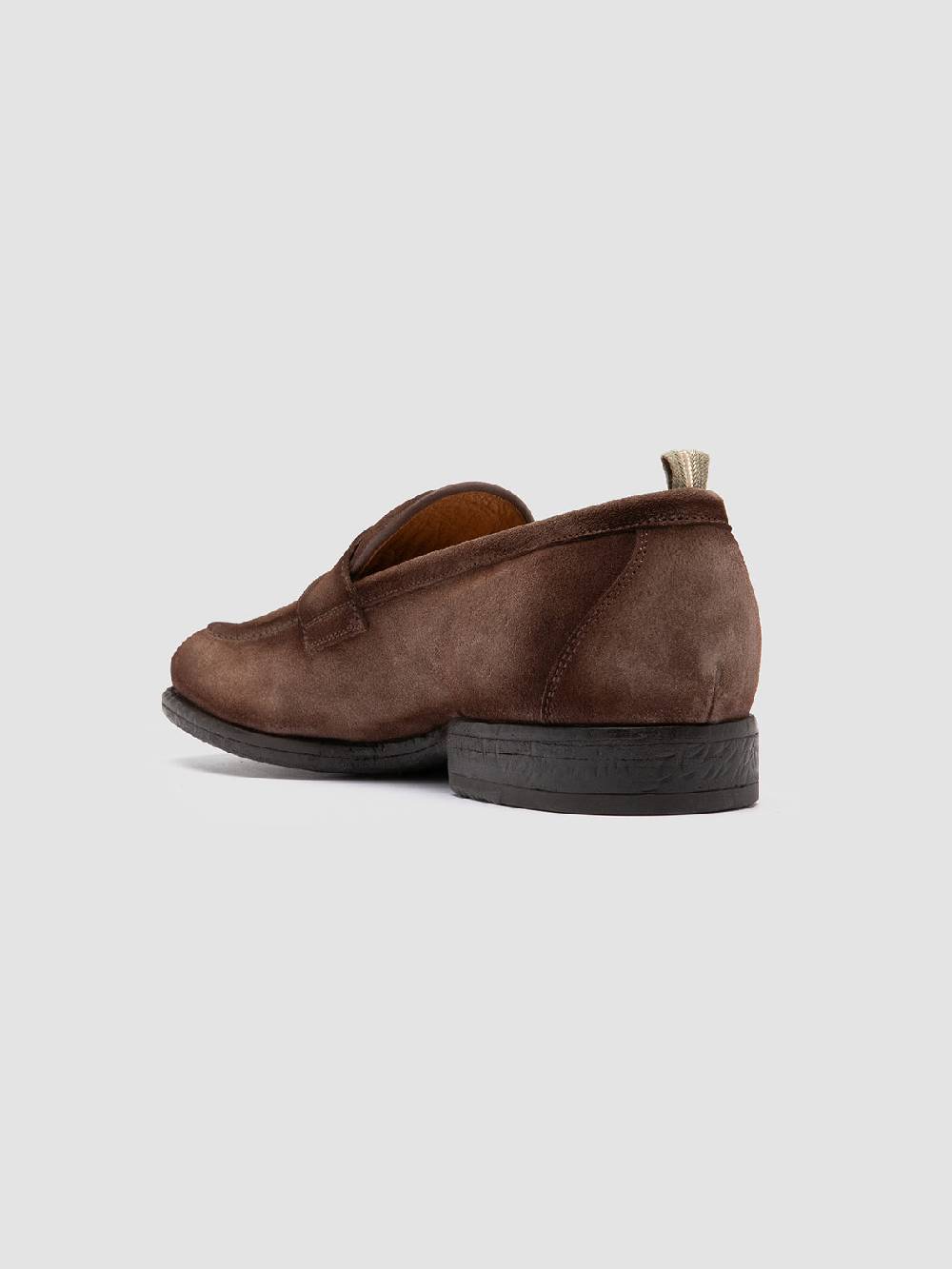 Officine Creative EMORY 024 Mocassini in Pelle Scamosciata Marrone Fino Al -60%
