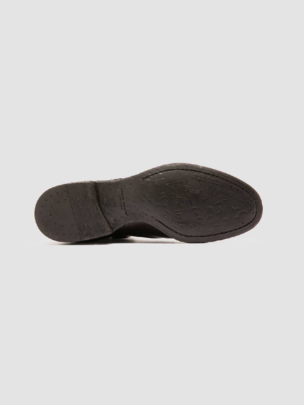 Officine Creative EMORY CAOU 014 Stivali Marrone Scuro in Pelle Affare Del Giorno