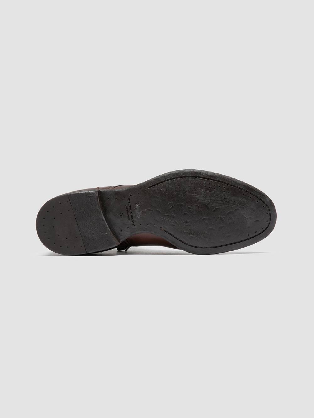 Officine Creative EMORY CAOU 014 Stivali Marrone Chiaro in Pelle Prezzo Ridotto