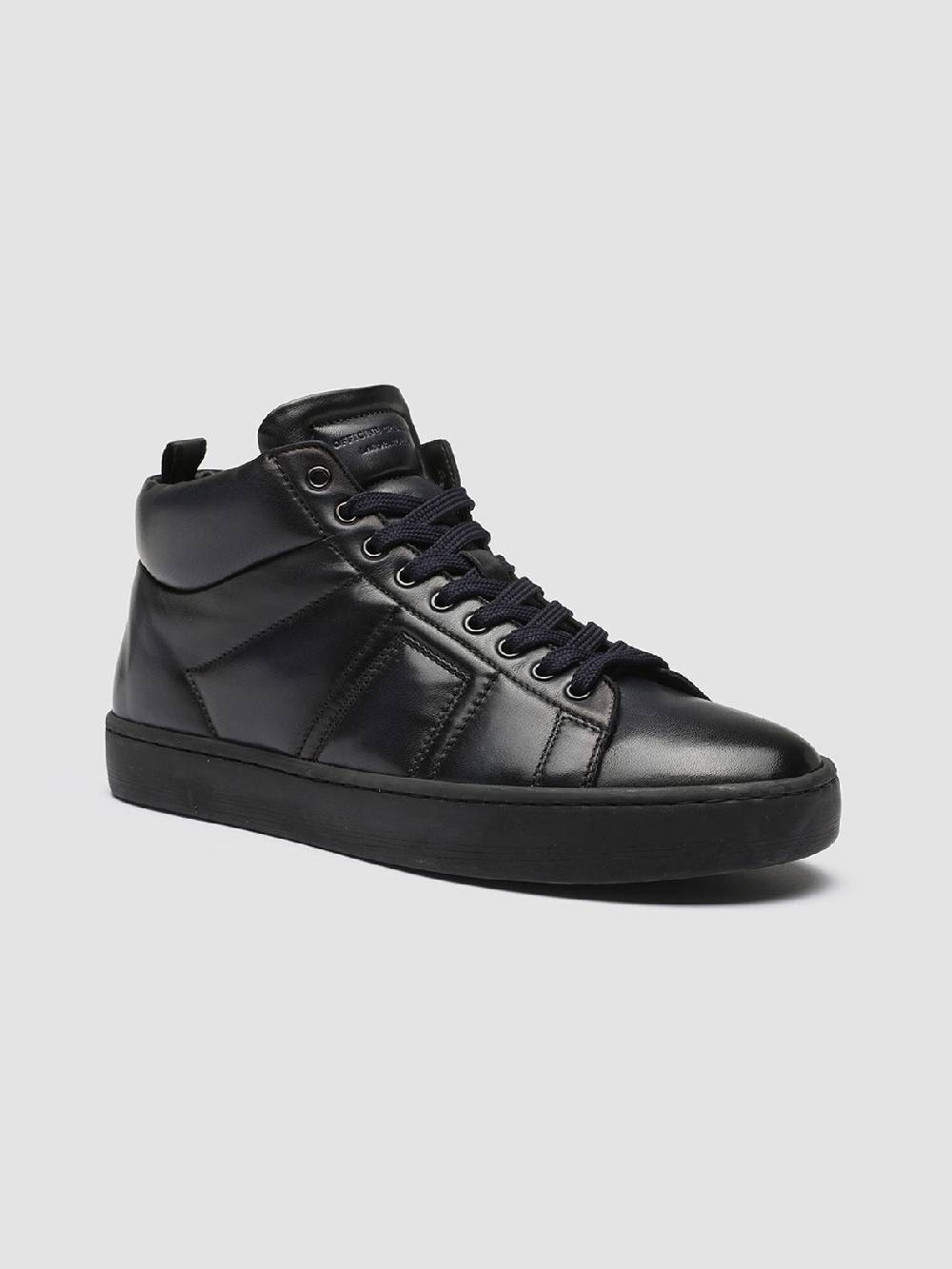 Officine Creative KILIM 002 Sneaker in Pelle Blu Sconto