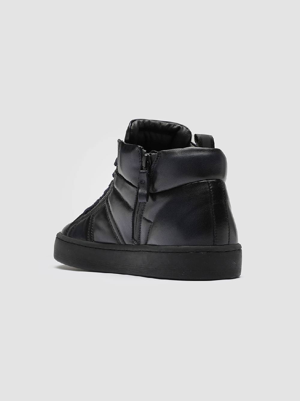Officine Creative KILIM 002 Sneaker in Pelle Blu Sconto
